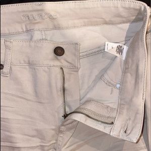 Maurices cream/tan Jeans